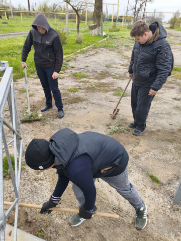 Мы за чистоту  - МБОУ Паршиковская СОШ 