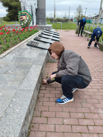 Мы за чистоту  - МБОУ Паршиковская СОШ 